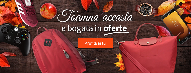 Toamna aceasta e bogata in oferte. Profita si tu! Toamna aceasta e bogata in oferte. Profita si tu!