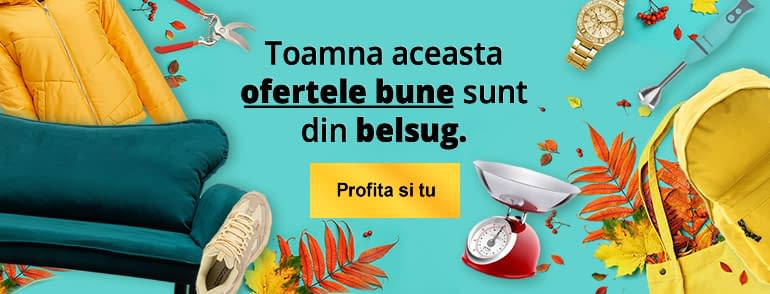 Toamna aceasta ofertele bune sunt din belsug. Profita si tu!