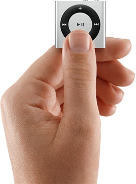 iPod Shuffle Manevrabilitate